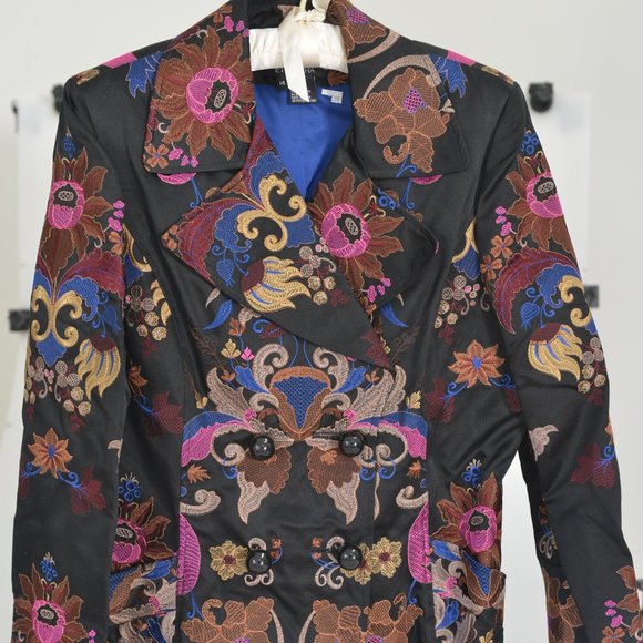 Women's size 14 embroidered jacket - Picture 1 of 2